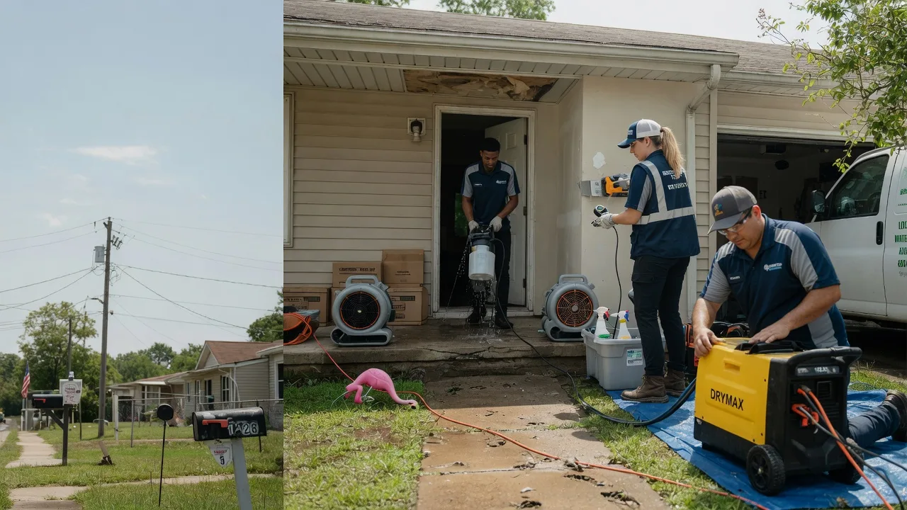 Storm Damage Water Removal in Russellville, KY near me